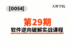 [0054]天野学院一第29期软件逆向破解实战课程_resized.png