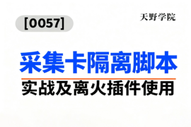 [0057]天野学院一采集卡隔离脚本实战及离火插件使用_resized.png